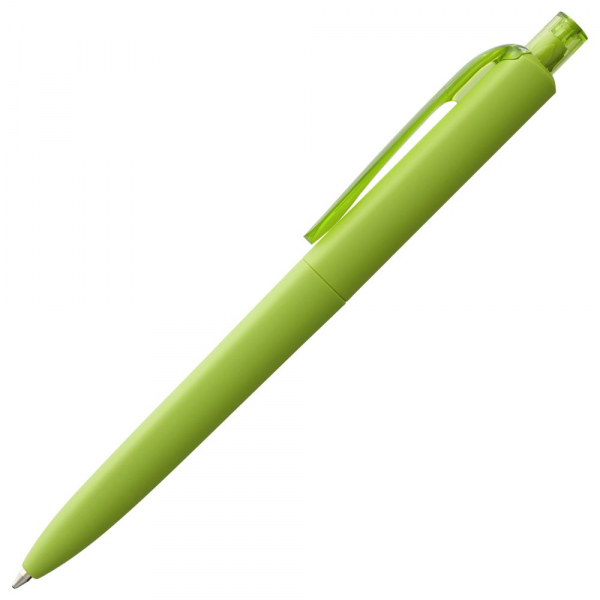 Ручка шариковая Prodir DS8 PRR-T Soft Touch, зеленая - купить оптом