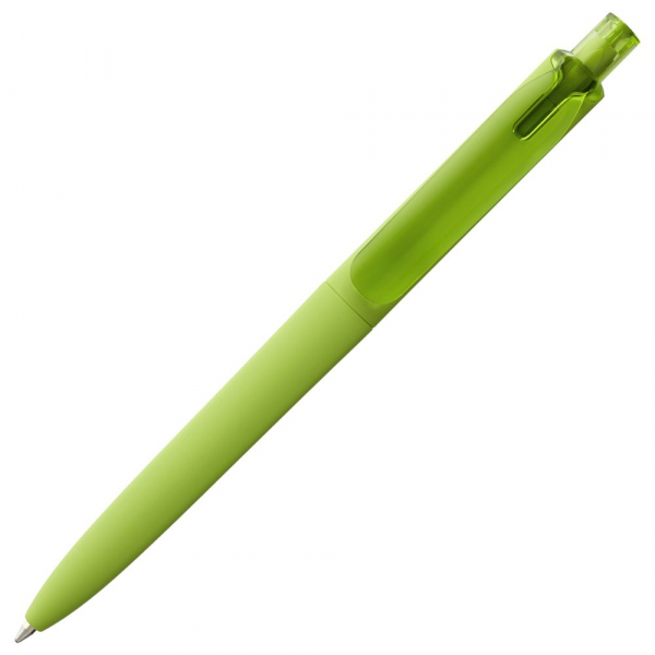 Ручка шариковая Prodir DS8 PRR-T Soft Touch, зеленая - купить оптом