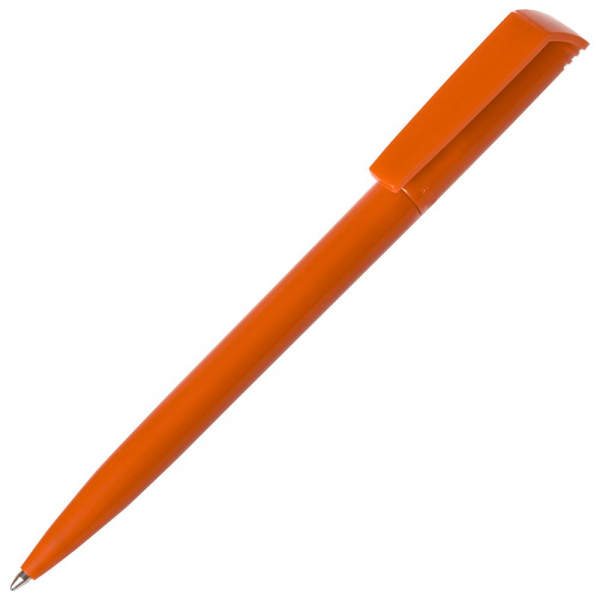 Ручка шариковая Flip, оранжевая - купить оптом