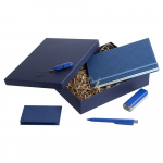 Подарочная коробка Giftbox, синяя, фото 1