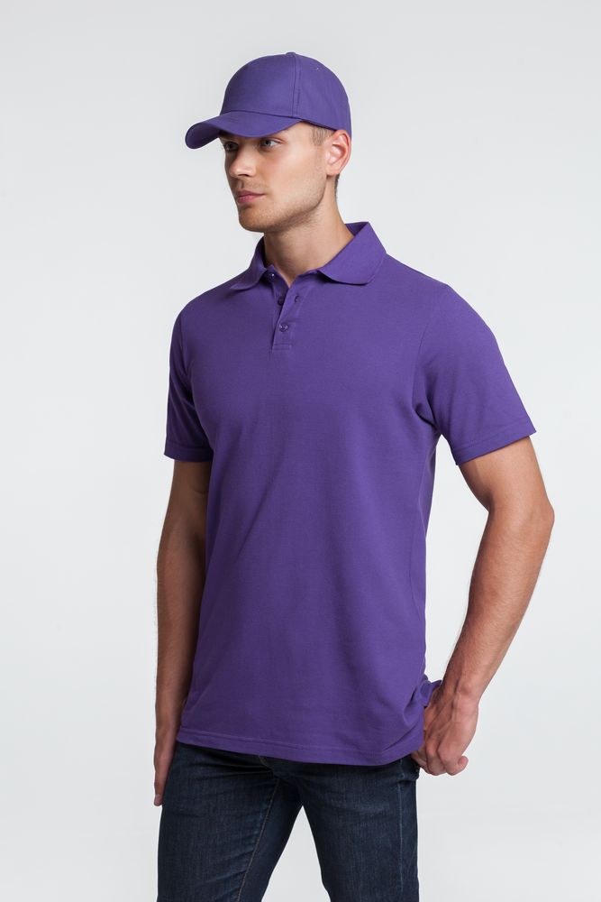 Рубашка поло Virma Light, фиолетовая - купить оптом