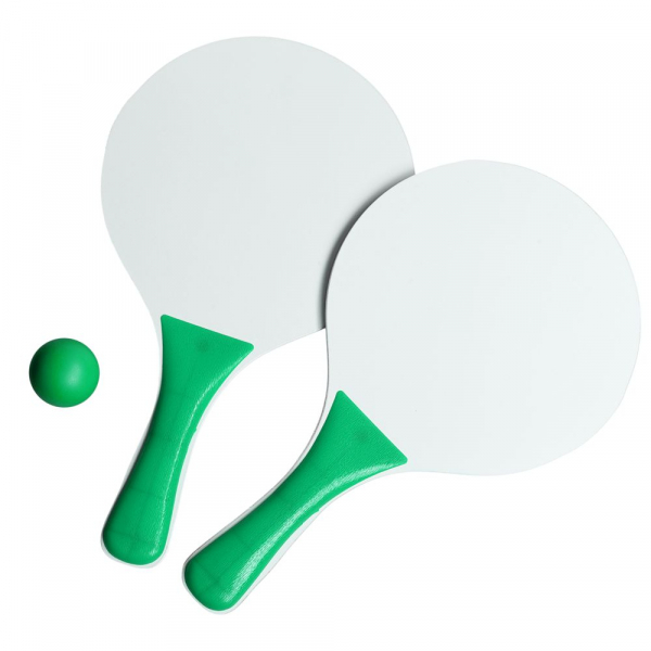 Набор для игры в пляжный теннис Cupsol, зеленый - купить оптом