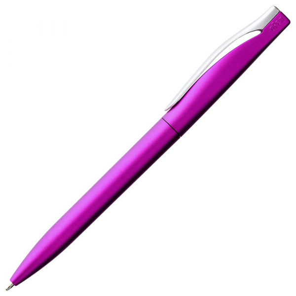 Ручка шариковая Pin Silver, розовый металлик - купить оптом