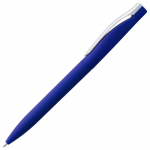 Ручка шариковая Pin Soft Touch, синяя, фото 4