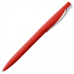 Ручка шариковая Pin Soft Touch, красная, фото 2