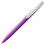 Ручка шариковая Pin Soft Touch, фиолетовая, фото 1