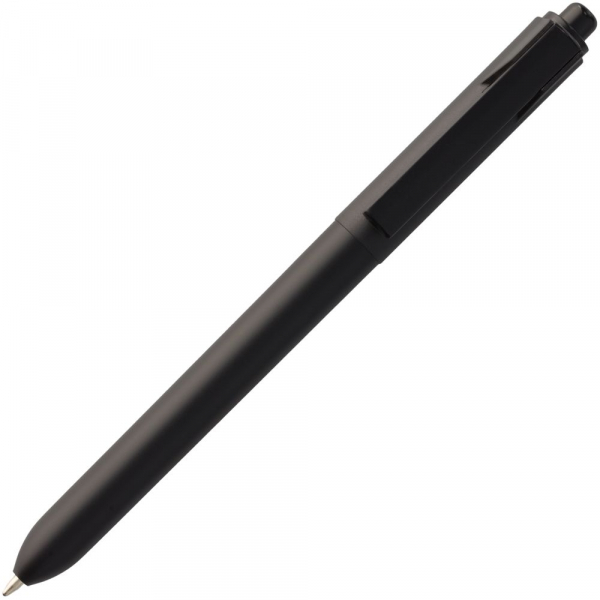 Ручка шариковая Hint, черная - купить оптом