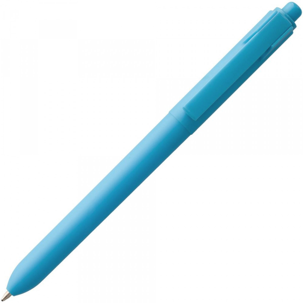 Ручка шариковая Hint, голубая - купить оптом