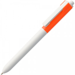 Ручка шариковая Hint Special, белая с черным - купить оптом