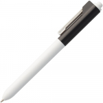 Ручка шариковая Hint Special, белая с черным, фото 1