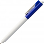 Ручка шариковая Hint Special, белая с синим, фото 1