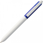 Ручка шариковая Hint Special, белая с синим, фото 2