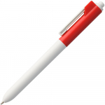 Ручка шариковая Hint Special, белая с красным, фото 1