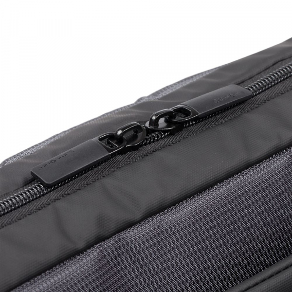 Сумка для ноутбука Qibyte Laptop Bag, темно-серая с черными вставками - купить оптом