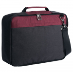 Рюкзак для ноутбука 2 в 1 twoFold, серый с бордовым, фото 3