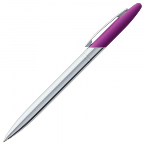 Ручка шариковая Dagger Soft Touch, фиолетовая - купить оптом