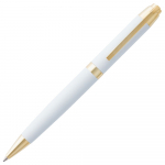Ручка шариковая Razzo Gold, белая, фото 2