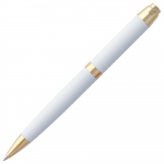 Ручка шариковая Razzo Gold, белая, фото 3