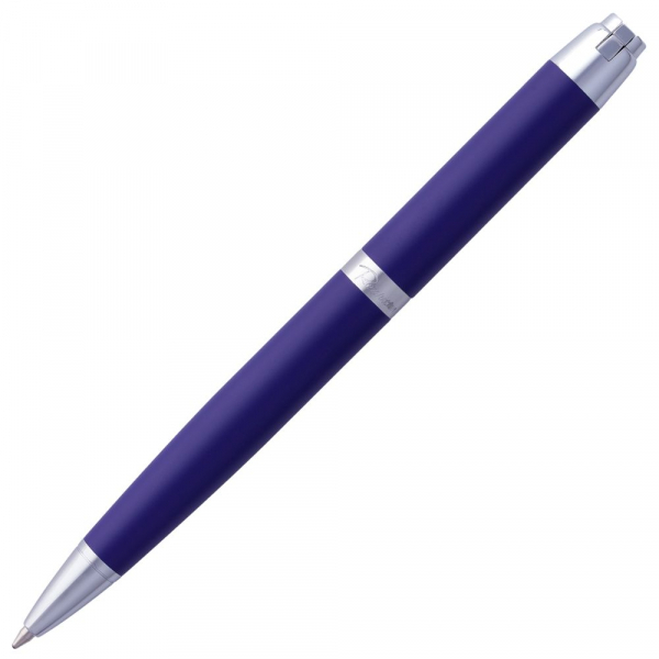 Ручка шариковая Razzo Chrome, синяя - купить оптом