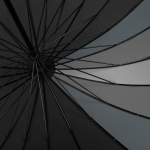 Зонт-трость «Спектр», черный, фото 3