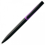 Ручка шариковая Pin Special, черно-фиолетовая, фото 3