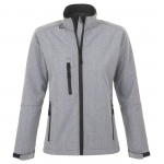 Куртка женская на молнии Roxy 340, серый меланж