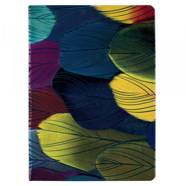 Ежедневник Butterfly Peacock, синий, недатированный - купить оптом