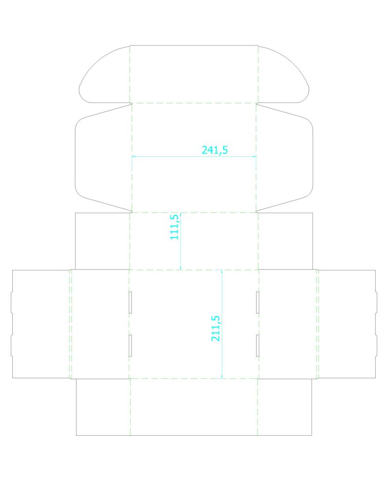 Коробка Grande, крафт - купить оптом