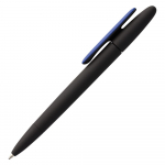 Ручка шариковая Prodir DS5 TRR-P Soft Touch, черная с синим, фото 1