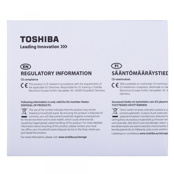 Внешний диск Toshiba Canvio, USB 3.0, 500 Гб, черный - купить оптом
