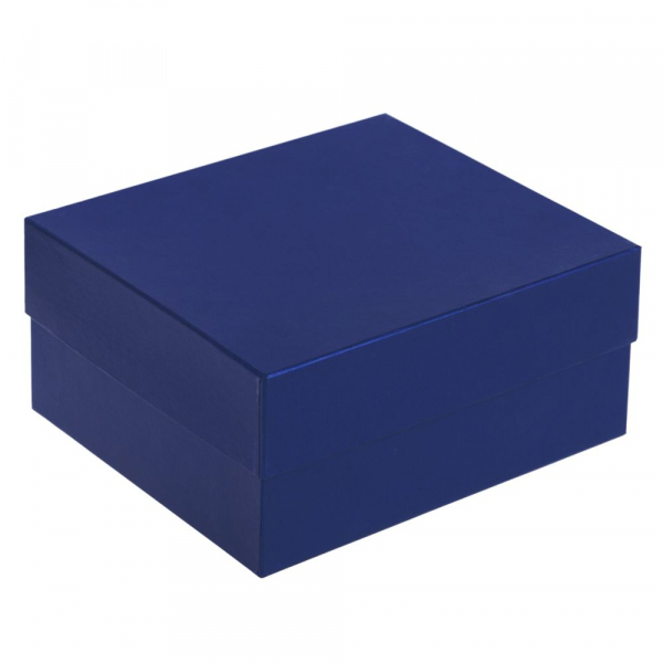 Коробка Satin, большая, синяя - купить оптом