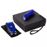 Набор Handmaster: фонарик и мультитул, синий, фото 1