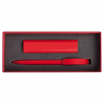 Набор Couple: аккумулятор и ручка, красный, фото 1