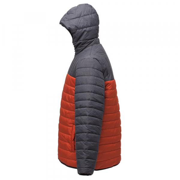 Куртка мужская Outdoor, серая с оранжевым - купить оптом