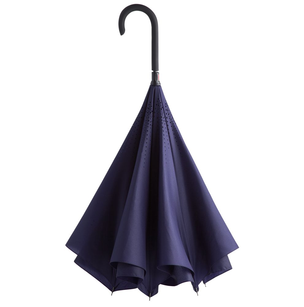 Зонт наоборот Unit Style, трость, темно-фиолетовый - купить оптом