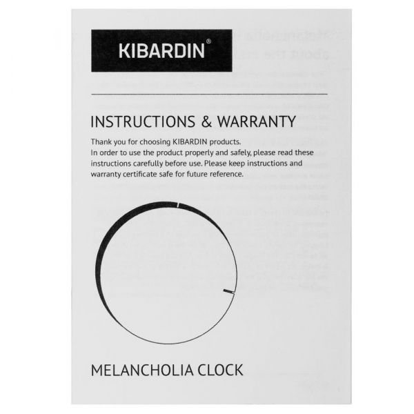 Часы настенные Melancholia Clock, белые - купить оптом
