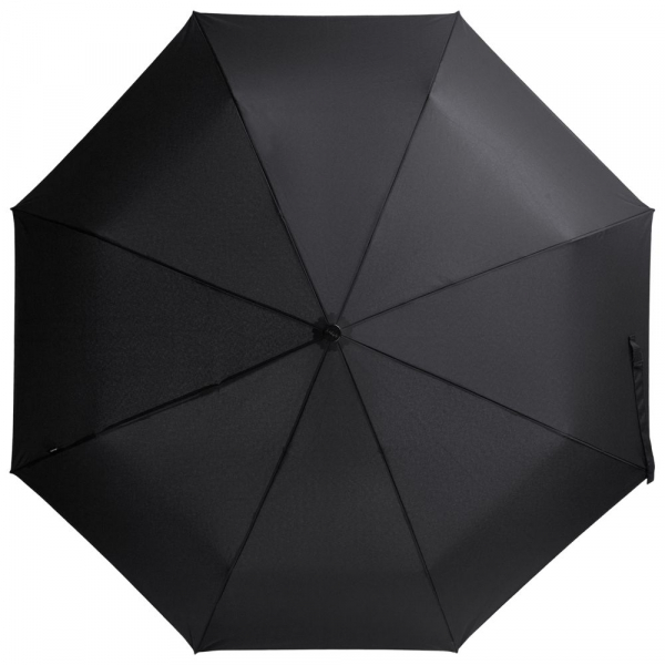 Зонт складной Floyd с кольцом, черный - купить оптом