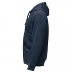 Толстовка мужская Hooded Full Zip темно-синяя, фото 1