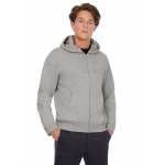 Толстовка мужская Hooded Full Zip темно-синяя, фото 4