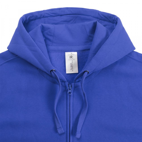 Толстовка мужская Hooded Full Zip ярко-синяя - купить оптом