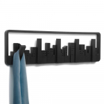 Вешалка настенная Skyline, черная, фото 2