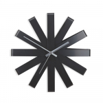 Часы настенные Ribbon, черныe, фото 1