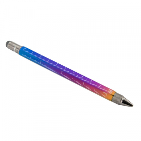 Ручка шариковая Construction Spectrum, мультиинструмент, радужная - купить оптом