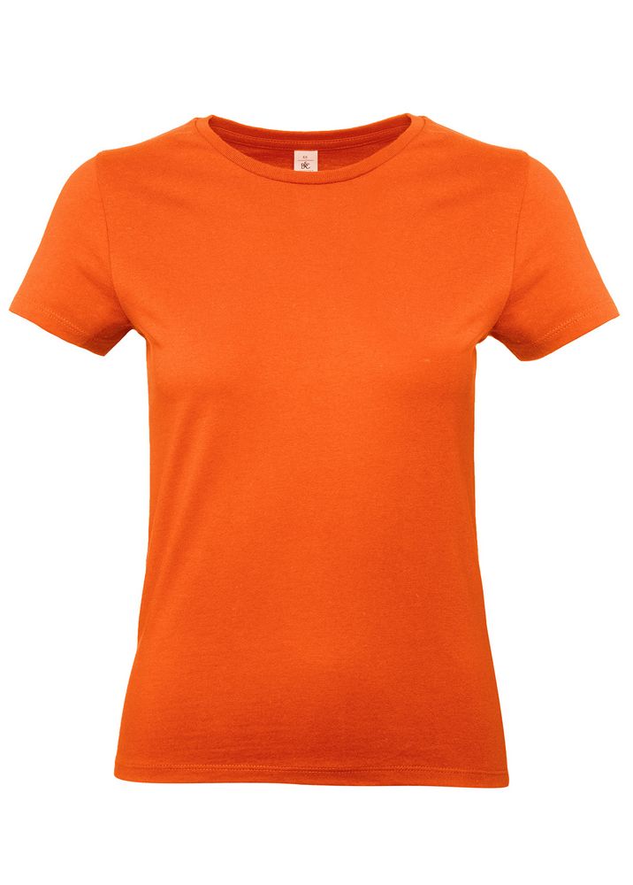 Футболка женская E190 оранжевая - купить оптом