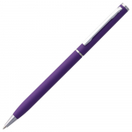 Ручка шариковая Hotel Chrome, ver.2, матовая фиолетовая