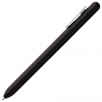 Ручка шариковая Slider, черная с белым, фото 2