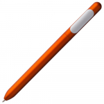 Ручка шариковая Slider Silver, оранжевый металлик, фото 1