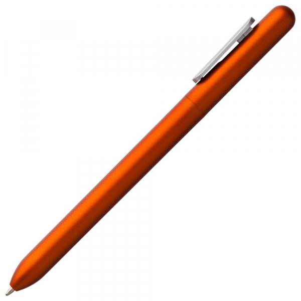 Ручка шариковая Slider Silver, оранжевый металлик - купить оптом