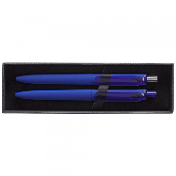 Набор Prodir DS8: ручка и карандаш, синий - купить оптом
