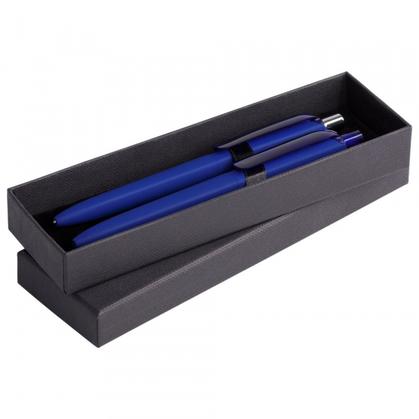 Набор Prodir DS8: ручка и карандаш, синий - купить оптом